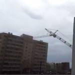 Russia tower crane