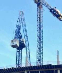 Tower crane collapse