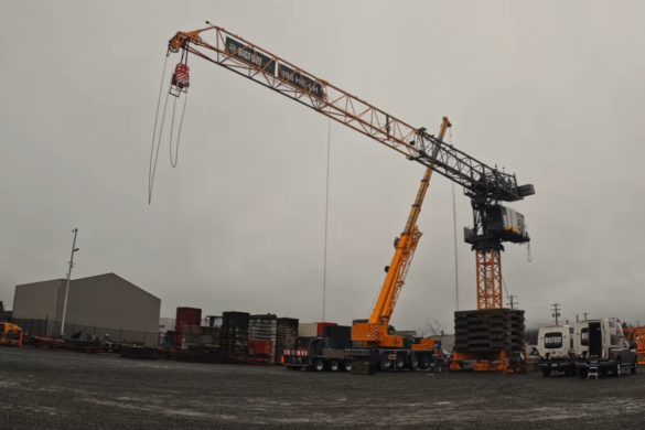 The Liebherr 195 HC-LH 6/12 offers exceptional lifting capacity and reach, making it a game-changer for high-rise construction projects across the country. See how our team coordinates the heavy lifting and technical assembly required to bring this tower crane to life.